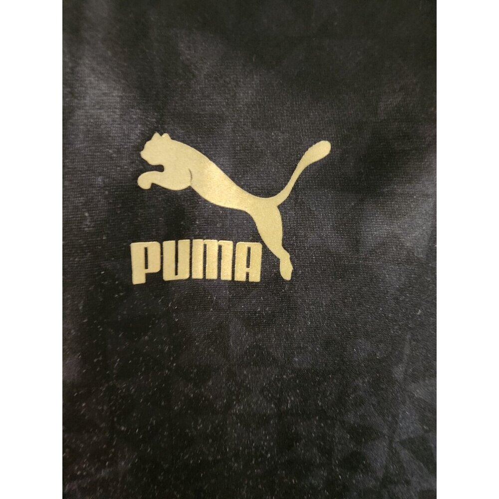 Puma Full Zip Jacket Black Size Medium Used - Picture 2 of 9